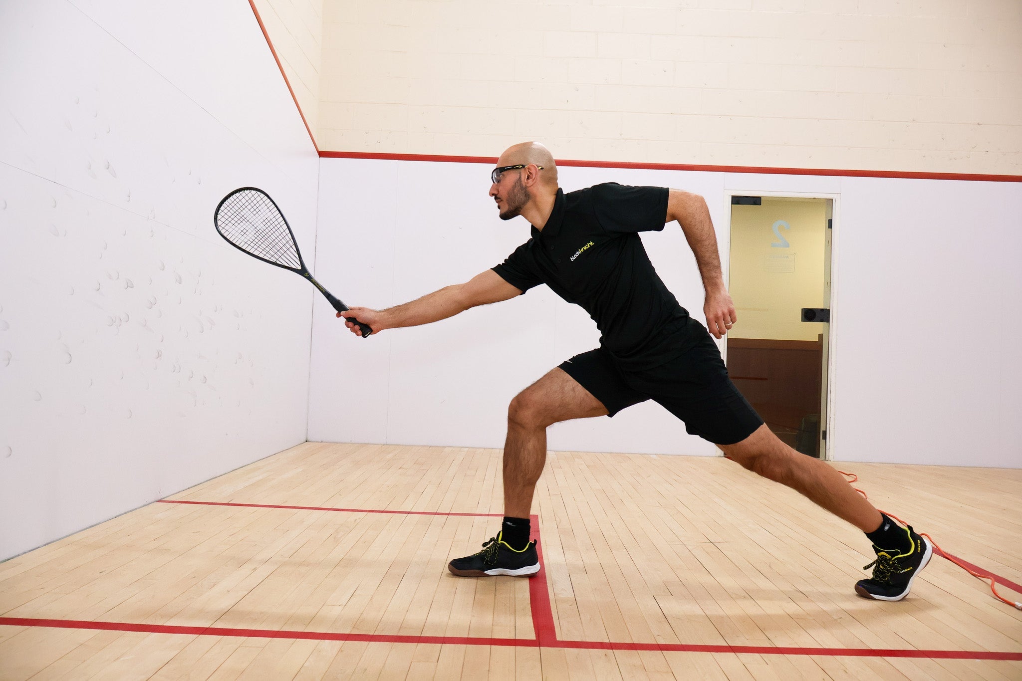 Squash Apparel Black Knight