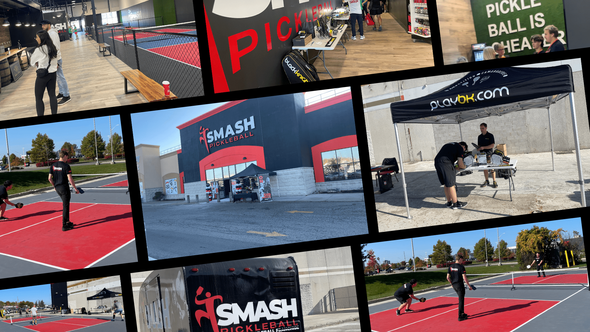 Smash Pickleball London Grand Opening - Black Knight